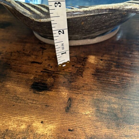 Nedza USA Studio Art Pottery Dish Fish Bowl 
Signed - Picture 7 of 7